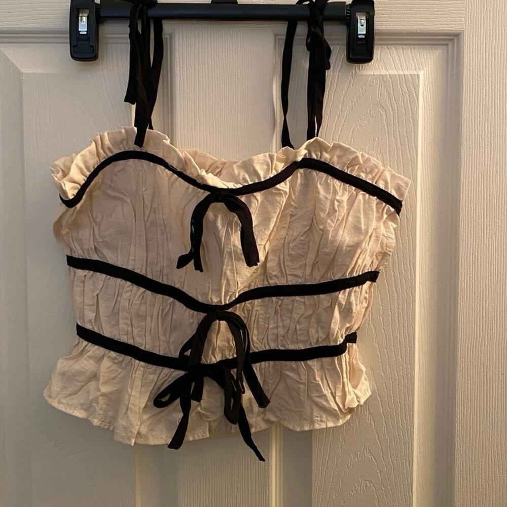 NWT Thirty Thirty Spaghetti Strapped Top Size Medium